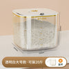 Kitchen Food Storage Box Containers Rice Bucket Insect and Moisture-proof Sealing Food Grade Flour Cereal Dog Food Storage Tank Green-5kg
