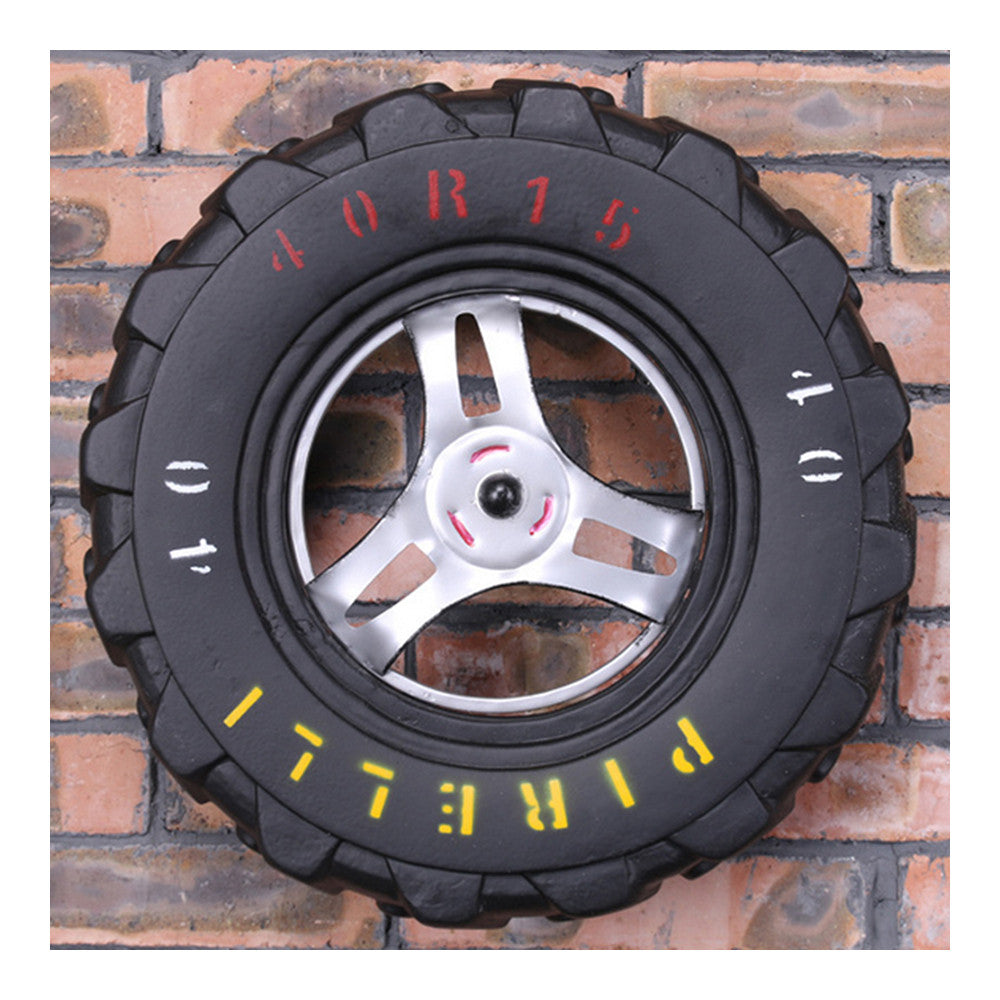 Vintage Car Tyre Bar Cafes Wall Hanging Decoration LT03 - Mega Save Wholesale & Retail - 1