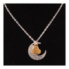 X329 love Valentine's Day love couple of European and American moon necklace ebay jewelry supply   MOM SILVER - Mega Save Wholesale & Retail - 2
