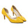 Thin Shoes Pointed Middle Heel Women Shoes  yellow  35 - Mega Save Wholesale & Retail