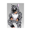 Kids Cute Cartoon Sleepwear Pajamas Cosplay Costume Animal Onesie Suit Fancy Dress   zebra - Mega Save Wholesale & Retail