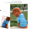 Pet Dog Puppy Raincoat 11 Size four-legged dog coat dog clothes available for both small and large dogs Blue 10 - Mega Save Wholesale & Retail