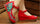 Chinese Embroidered Shoes Women Ballerina  Cotton Elevator shoes embroidered fan Red - Mega Save Wholesale & Retail - 4