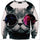 Womens Mens 3D Print Realistic Space Galaxy Animals Hoodie Sweatshirt Top Jumper Glasses cat SWS0207 - Mega Save Wholesale & Retail