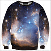 Womens Mens 3D Print Realistic Space Galaxy Animals Hoodie Sweatshirt Top Jumper Black Star SWS0228 - Mega Save Wholesale & Retail