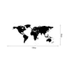 World Map Wall Art Vinyl Decal Stickers Home Decor Removable Mural Free Postage   55*130 - Mega Save Wholesale & Retail - 1