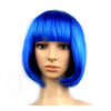 Women's Sexy Short Bob Cut Fancy Dress Wigs Play Costume Ladies Full Wig Party  Sapphire blue - Mega Save Wholesale & Retail