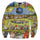Womens Mens 3D Print Realistic Space Galaxy Animals Hoodie Sweatshirt Top Jumper Sws-0312 - Mega Save Wholesale & Retail