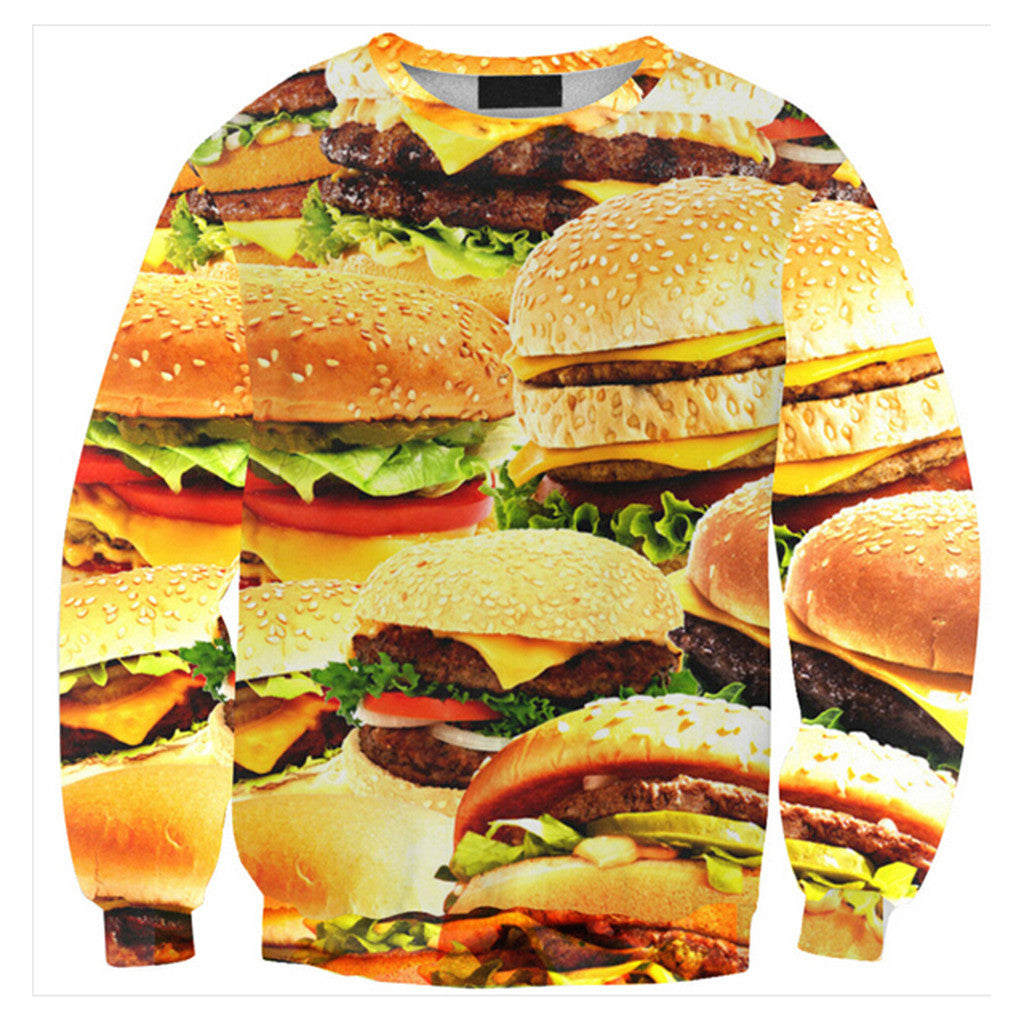 Womens Mens 3D Print Realistic Space Galaxy Animals Hoodie Sweatshirt Top Jumper Sws-0325 - Mega Save Wholesale & Retail