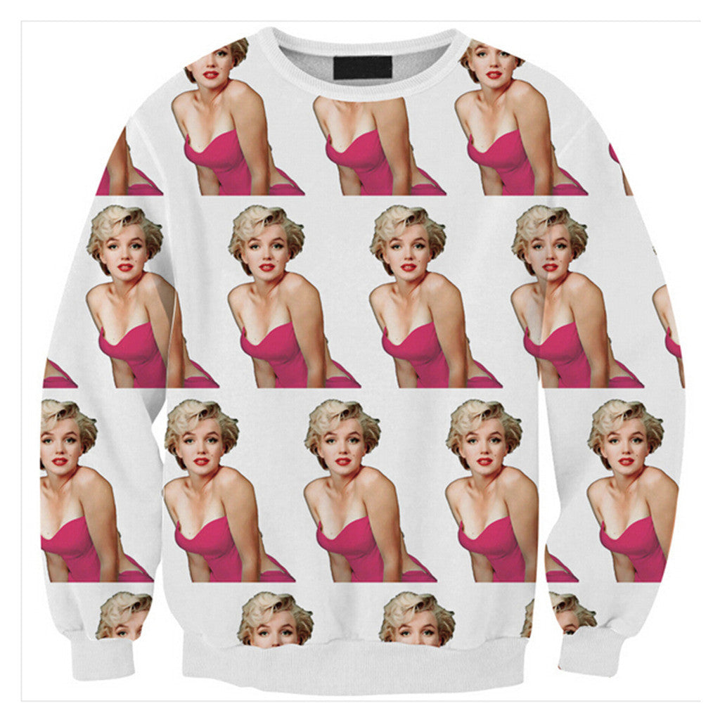 Womens Mens 3D Print Realistic Space Galaxy Animals Hoodie Sweatshirt Top Jumper Sws-0349 - Mega Save Wholesale & Retail