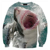 Womens Mens 3D Print Realistic Space Galaxy Animals Hoodie Sweatshirt Top Jumper Sws-0381 - Mega Save Wholesale & Retail