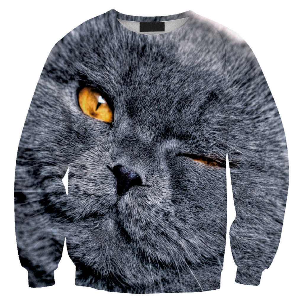 Womens Mens 3D Print Realistic Space Galaxy Animals Hoodie Sweatshirt Top Jumper Sws-0398 - Mega Save Wholesale & Retail