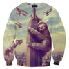 Womens Mens 3D Print Realistic Space Galaxy Animals Hoodie Sweatshirt Top Jumper Sws-0408 - Mega Save Wholesale & Retail