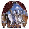 Womens Mens 3D Print Realistic Space Galaxy Animals Hoodie Sweatshirt Top Jumper Sws-0409 - Mega Save Wholesale & Retail