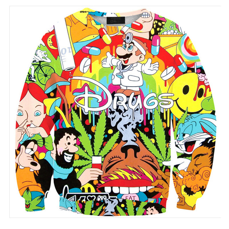 ALISISTER Uniseks hoodie heren dames 3D print capuchon lange mouwen ALISISTER Uniseks hoodie heren dames 3D print capuchon lange mouwen