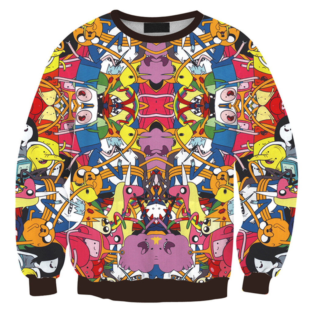 Womens Mens 3D Print Realistic Space Galaxy Animals Hoodie Sweatshirt Top Jumper Sws-0229 - Mega Save Wholesale & Retail