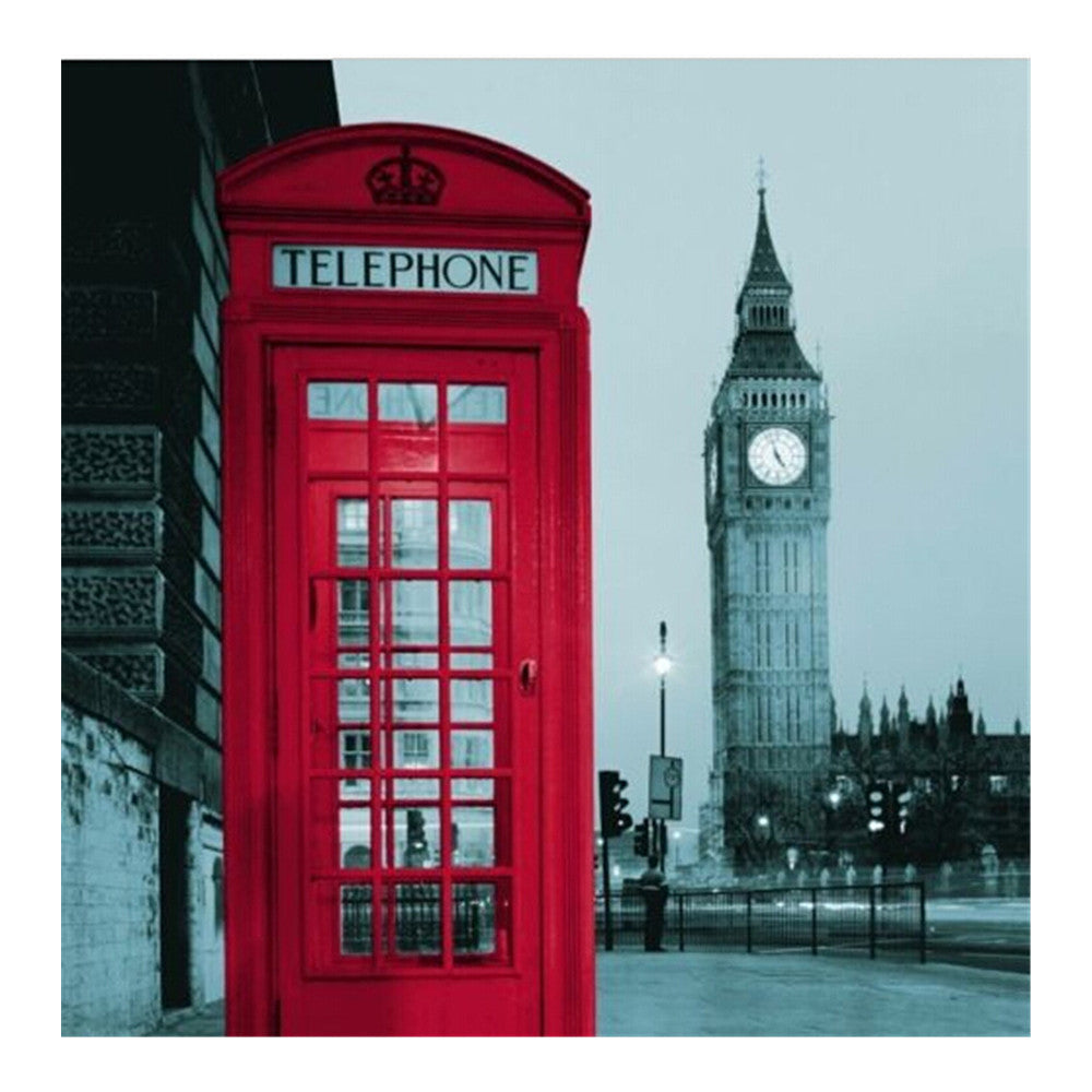 Tower of London  Waterproof Bathroom Fabric Shower Curtain Liner 12 Hooks - Mega Save Wholesale & Retail