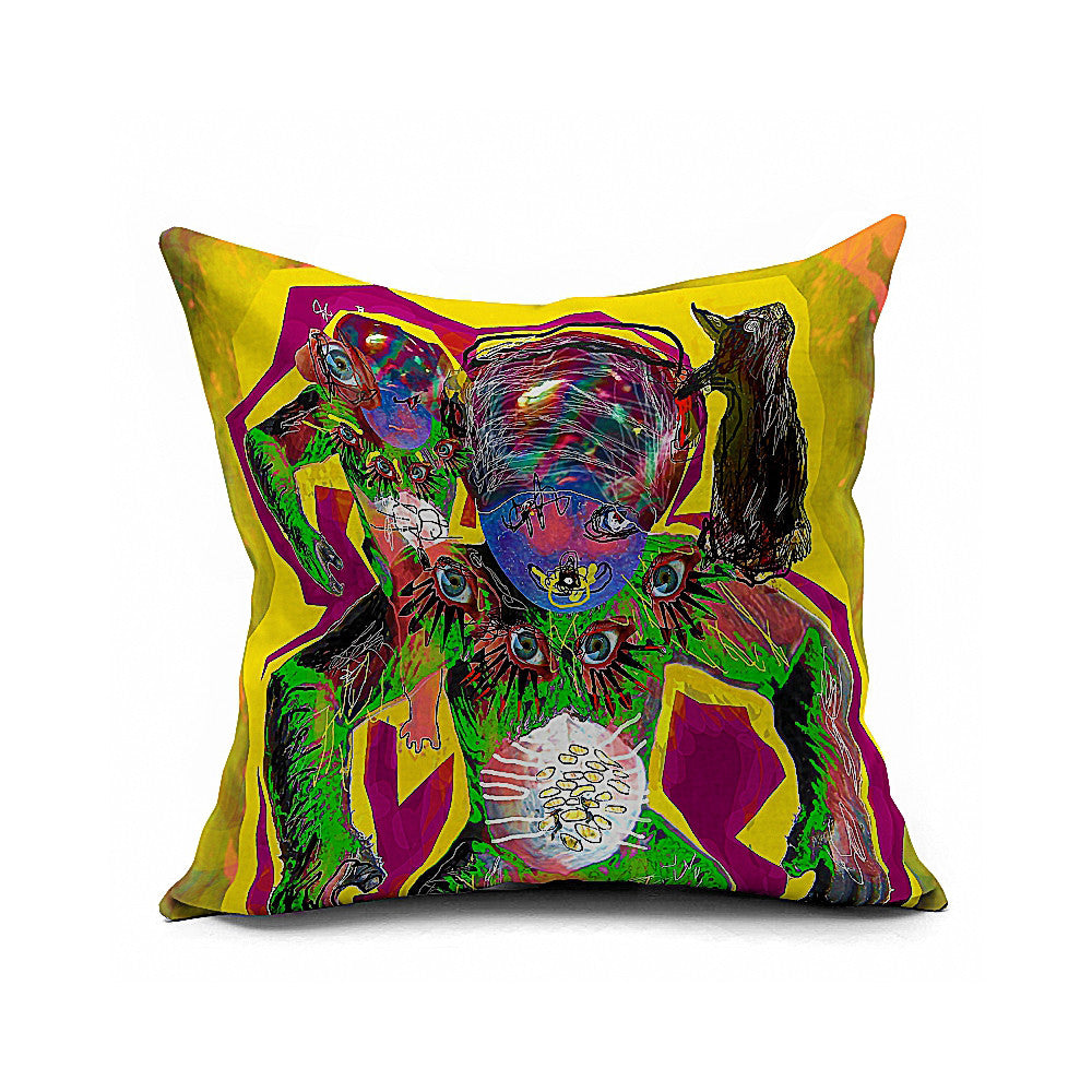 Cotton Flax Pillow Cushion Cover Halloween    WS077 - Mega Save Wholesale & Retail