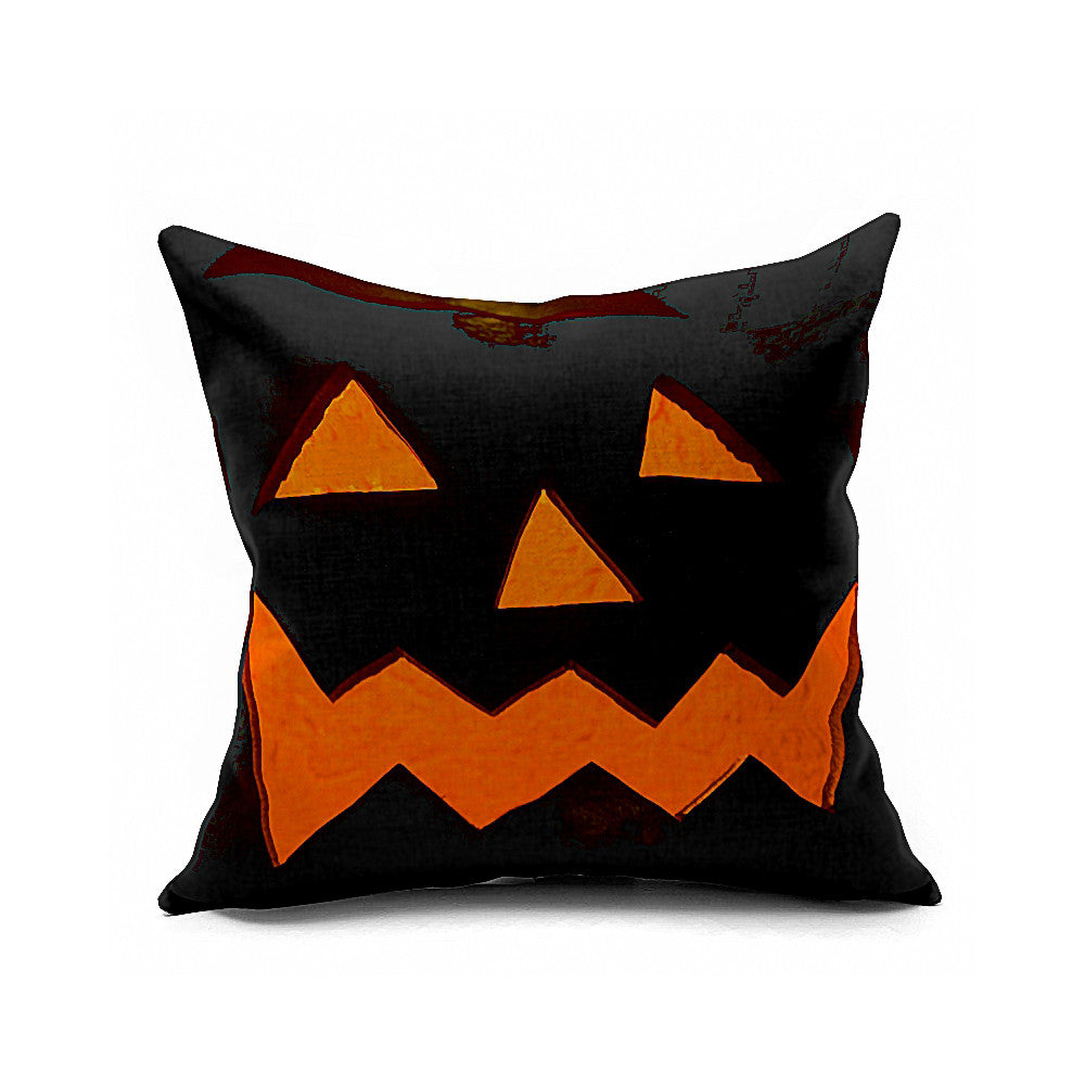 Cotton Flax Pillow Cushion Cover Halloween    WS126 - Mega Save Wholesale & Retail