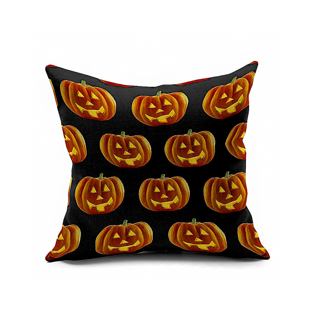 Cotton Flax Pillow Cushion Cover Halloween    WS128 - Mega Save Wholesale & Retail