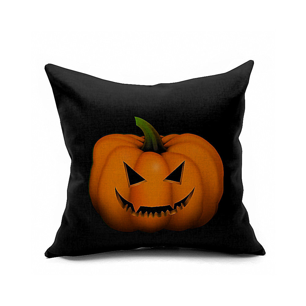 Cotton Flax Pillow Cushion Cover Halloween    WS155 - Mega Save Wholesale & Retail