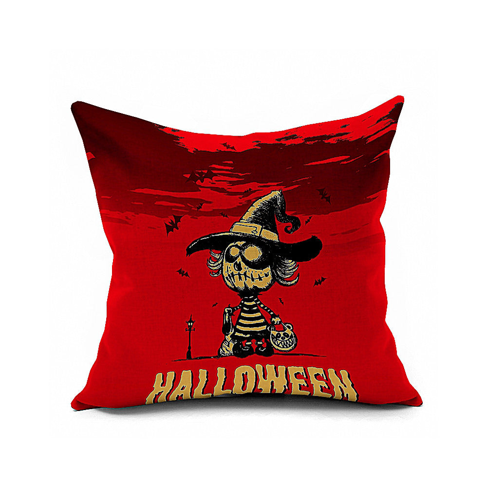 Cotton Flax Pillow Cushion Cover Halloween    WS170 - Mega Save Wholesale & Retail