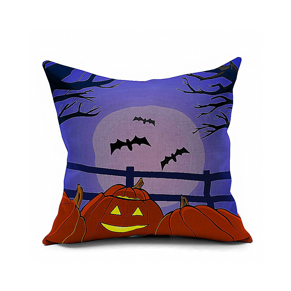 Cotton Flax Pillow Cushion Cover Halloween    WS189 - Mega Save Wholesale & Retail