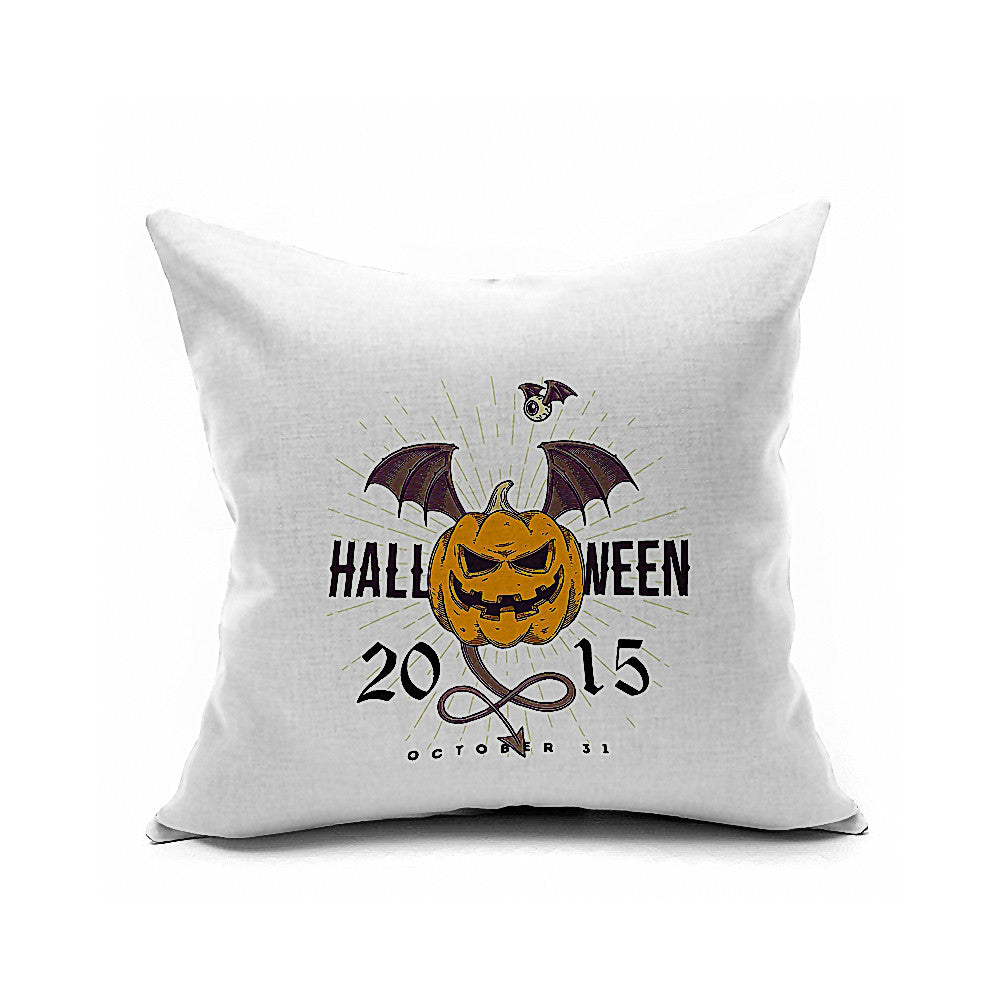 Cotton Flax Pillow Cushion Cover Halloween    WS190 - Mega Save Wholesale & Retail