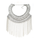 European Exaggerated Ornament Necklace Vintage Tassel Clavicle Necklace   silver - Mega Save Wholesale & Retail