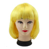 Women's Sexy Short Bob Cut Fancy Dress Wigs Play Costume Ladies Full Wig Party  Yellow - Mega Save Wholesale & Retail