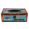 zakka England Vintage PU Leather Tissue Box   ZJH-5blue - Mega Save Wholesale & Retail - 1