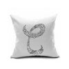Cotton Flax Pillow Cushion Cover Letter   ZM010 - Mega Save Wholesale & Retail