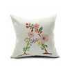Cotton Flax Pillow Cushion Cover Letter   ZM014 - Mega Save Wholesale & Retail
