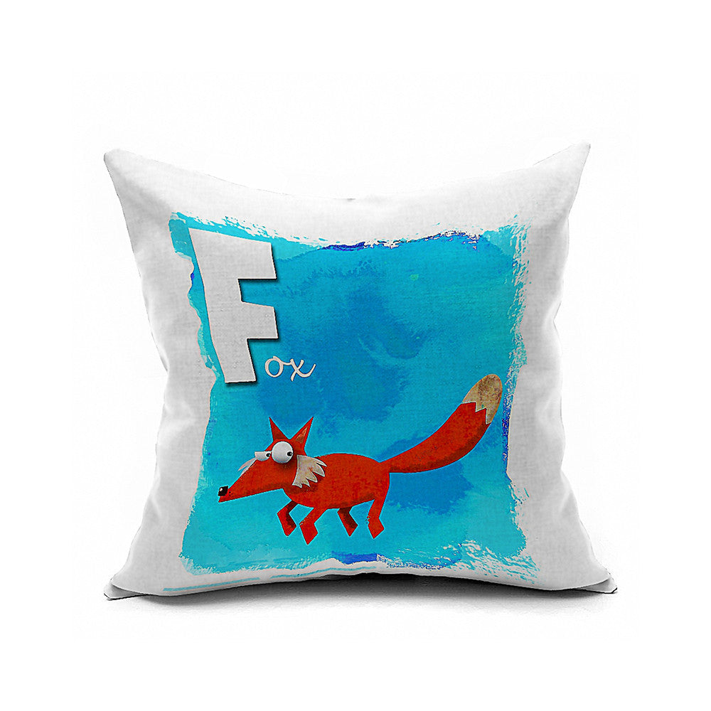 Cotton Flax Pillow Cushion Cover Letter   ZM020 - Mega Save Wholesale & Retail