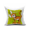 Cotton Flax Pillow Cushion Cover Letter   ZM022 - Mega Save Wholesale & Retail