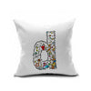 Cotton Flax Pillow Cushion Cover Letter   ZM030 - Mega Save Wholesale & Retail
