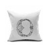 Cotton Flax Pillow Cushion Cover Letter   ZM041 - Mega Save Wholesale & Retail