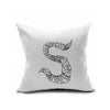 Cotton Flax Pillow Cushion Cover Letter   ZM044 - Mega Save Wholesale & Retail