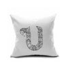 Cotton Flax Pillow Cushion Cover Letter   ZM046 - Mega Save Wholesale & Retail