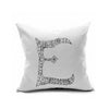 Cotton Flax Pillow Cushion Cover Letter   ZM051 - Mega Save Wholesale & Retail