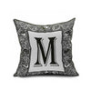 Cotton Flax Pillow Cushion Cover Letter   ZM058 - Mega Save Wholesale & Retail