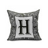 Cotton Flax Pillow Cushion Cover Letter   ZM063 - Mega Save Wholesale & Retail