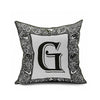 Cotton Flax Pillow Cushion Cover Letter   ZM066 - Mega Save Wholesale & Retail