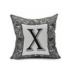 Cotton Flax Pillow Cushion Cover Letter   ZM074 - Mega Save Wholesale & Retail