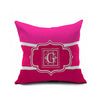 Cotton Flax Pillow Cushion Cover Letter   ZM081 - Mega Save Wholesale & Retail