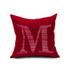 Cotton Flax Pillow Cushion Cover Letter   ZM085 - Mega Save Wholesale & Retail