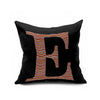 Cotton Flax Pillow Cushion Cover Letter   ZM092 - Mega Save Wholesale & Retail