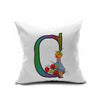 Cotton Flax Pillow Cushion Cover Letter   ZM093 - Mega Save Wholesale & Retail