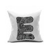 Cotton Flax Pillow Cushion Cover Letter   ZM118 - Mega Save Wholesale & Retail