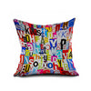Cotton Flax Pillow Cushion Cover Letter   ZM127 - Mega Save Wholesale & Retail